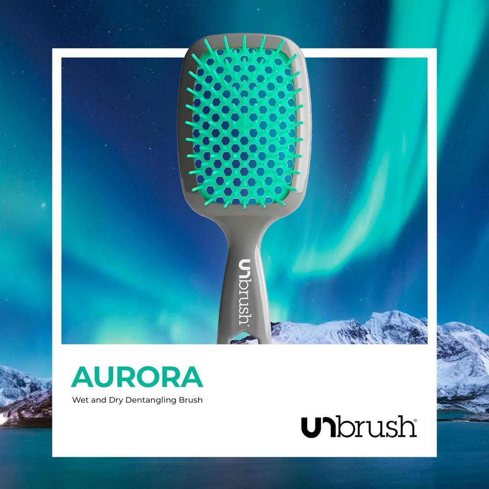 FHI Heat UNbrush Aurora detangling routine aiding faster styling