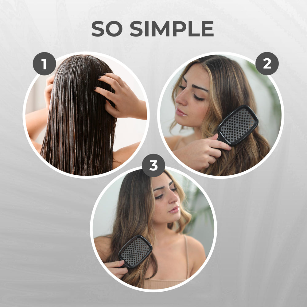 FHI Heat UNbrush suitable for curly hair, reducing frizz and knots