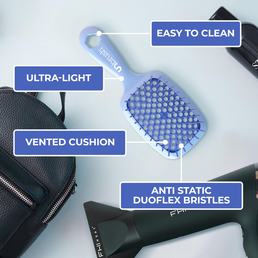 FHI Heat UNbrush drying-time savings feature illustrated by vented design.