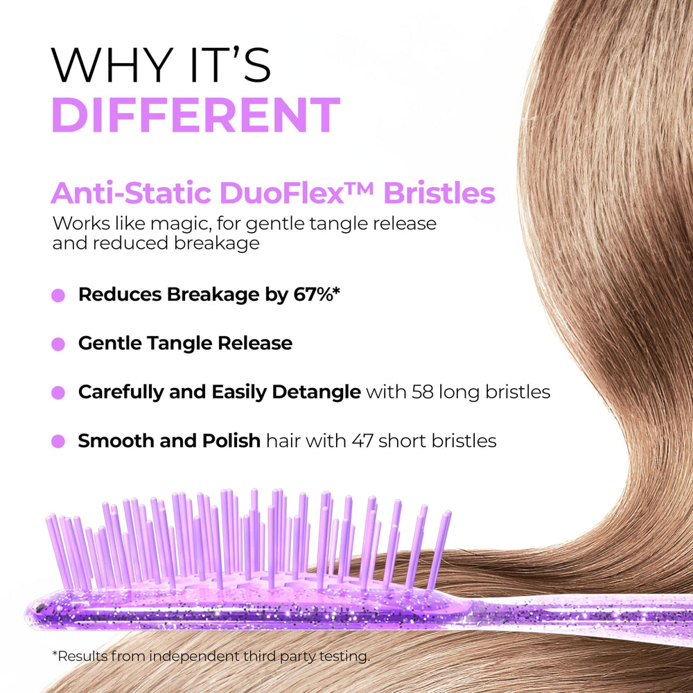 FHI Heat UNbrush lightweight handle enables easy, comfortable styling