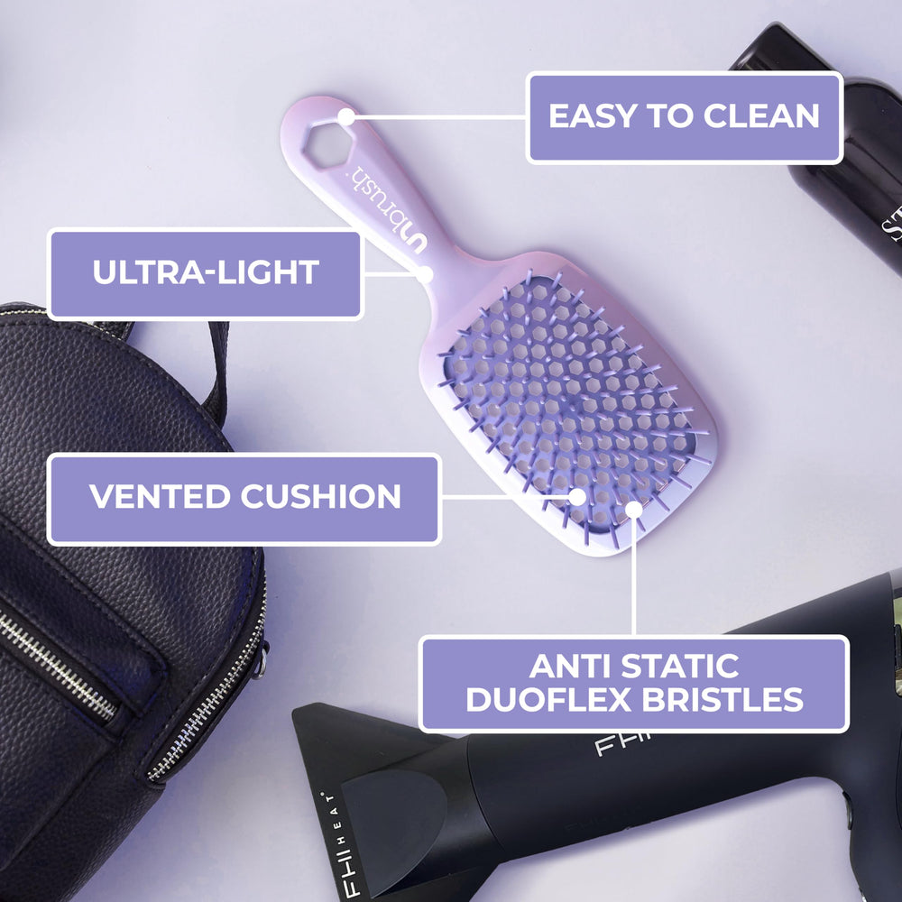 FHI Heat UNbrush Lightweight Handle makes styling comfortable and precise.