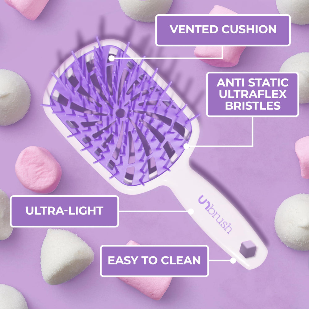 FHI Heat UNbrush Plus anti-static bristles for smoother brushing