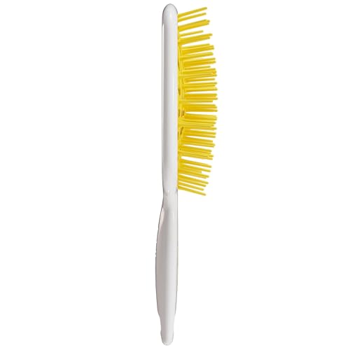 FHI Heat UNbrush Plus brush in hand shows ultra-light design for effortless brushing.