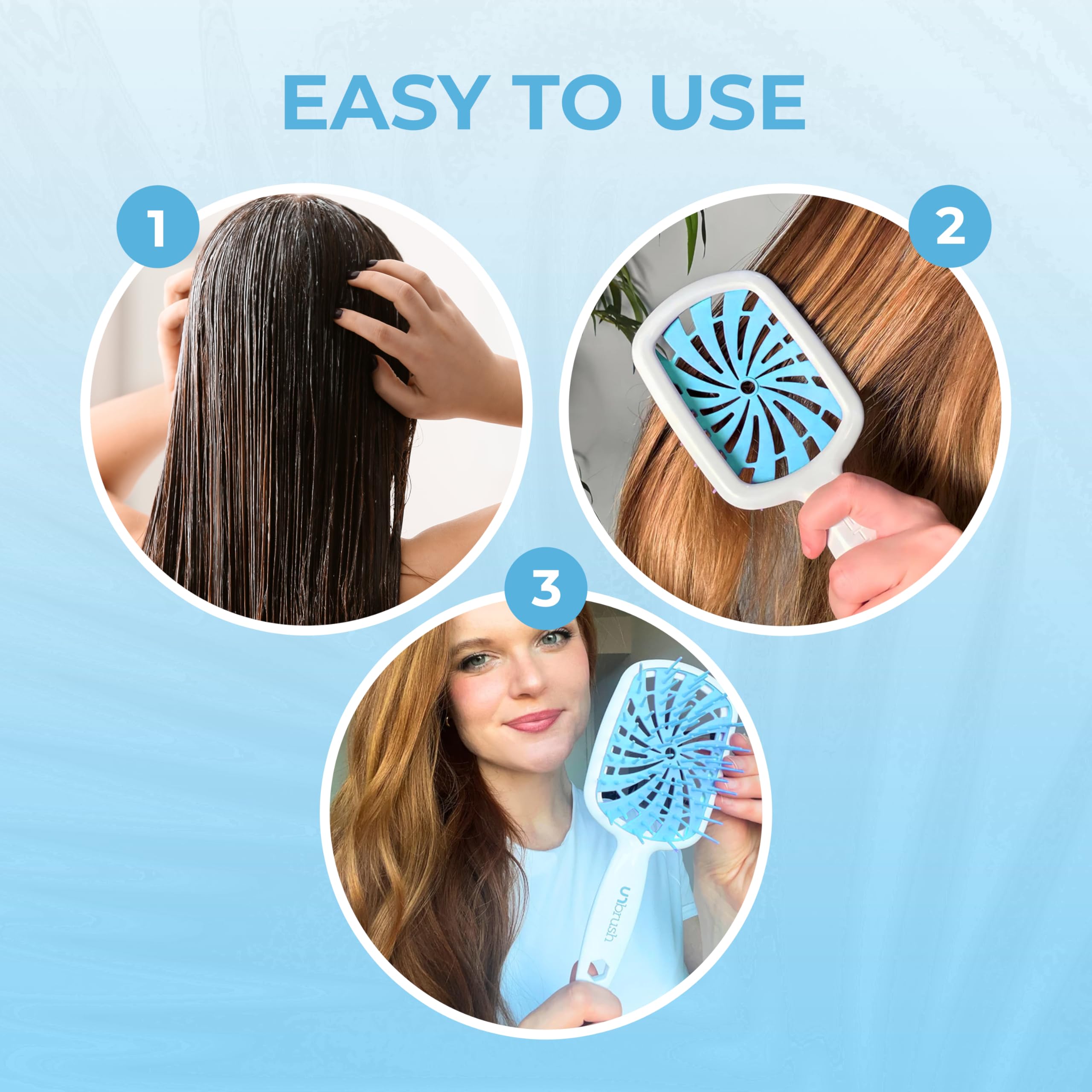 FHI Heat UNbrush Plus easy-to-clean design keeps bristles fresh