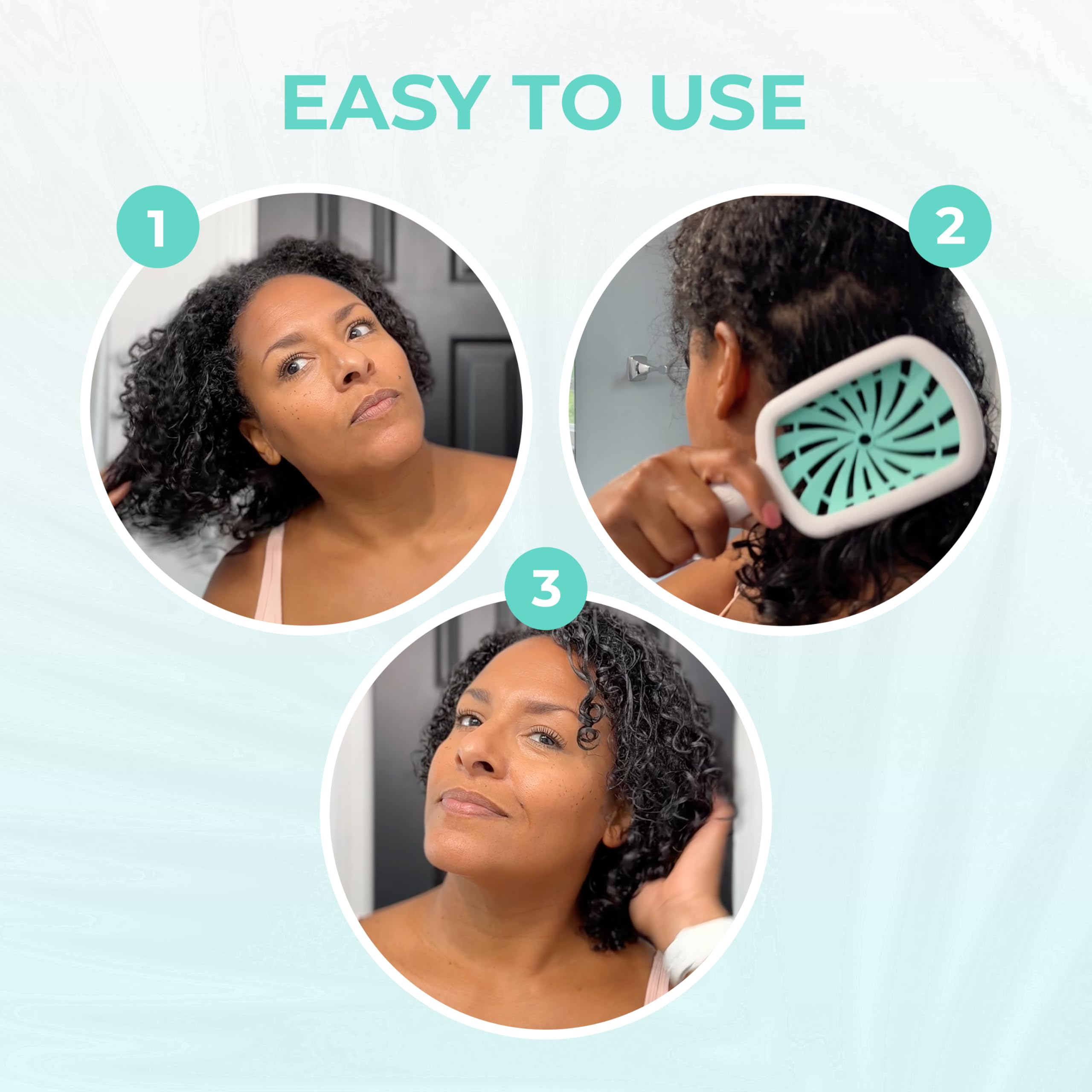 FHI Heat UNbrush Plus curly hair fine fragile texture suitability