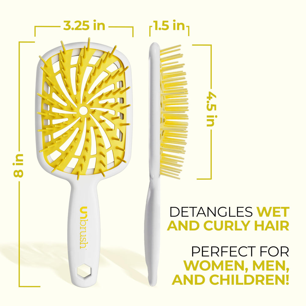 FHI Heat UNbrush Plus lightweight handle boosts control during brushing.