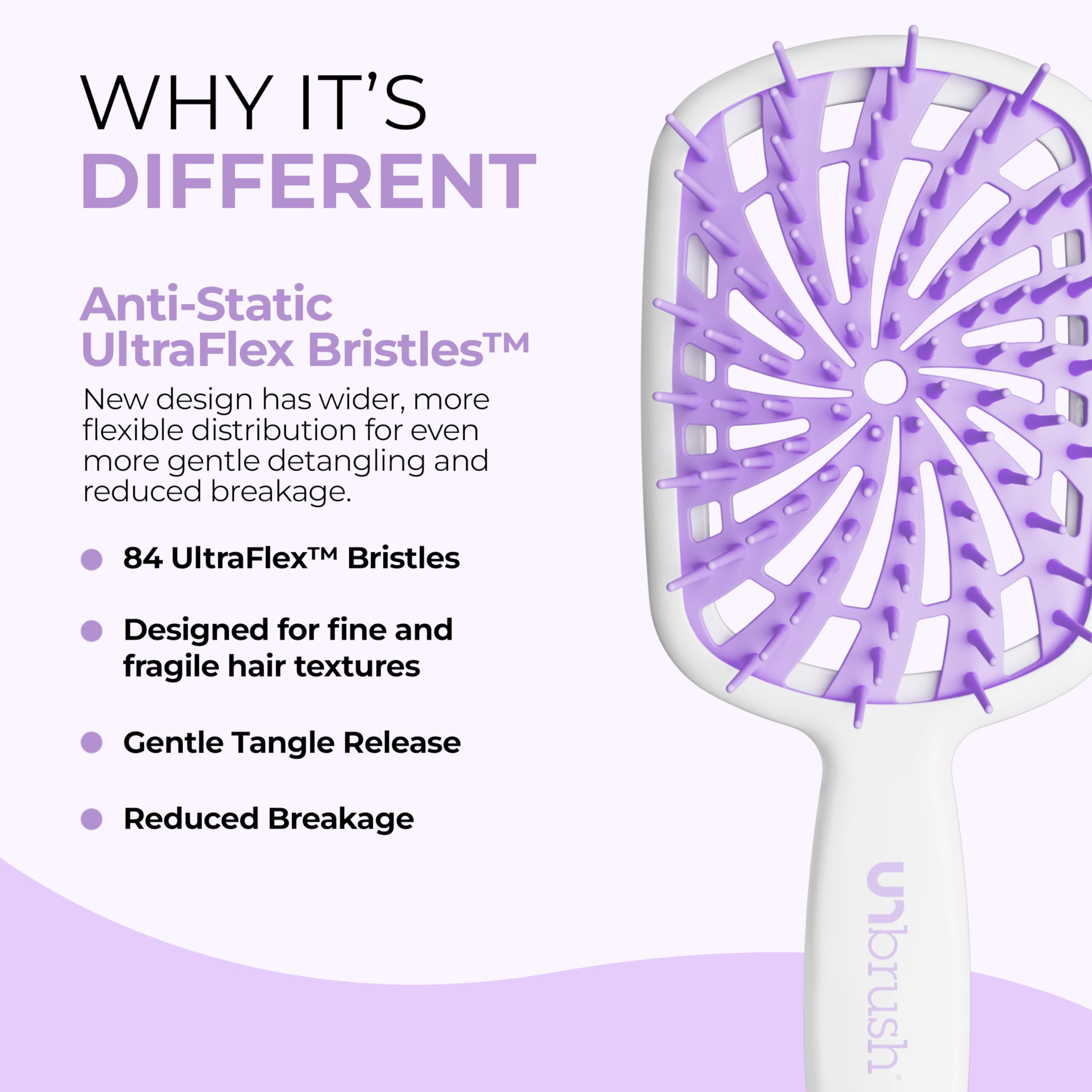 FHI Heat UNbrush Plus vented cushion backless design ready for styling