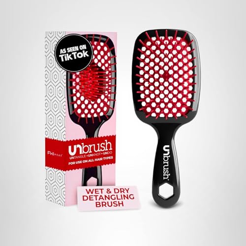 FHI Heat UNbrush Red easy-clean build keeps maintenance simple
