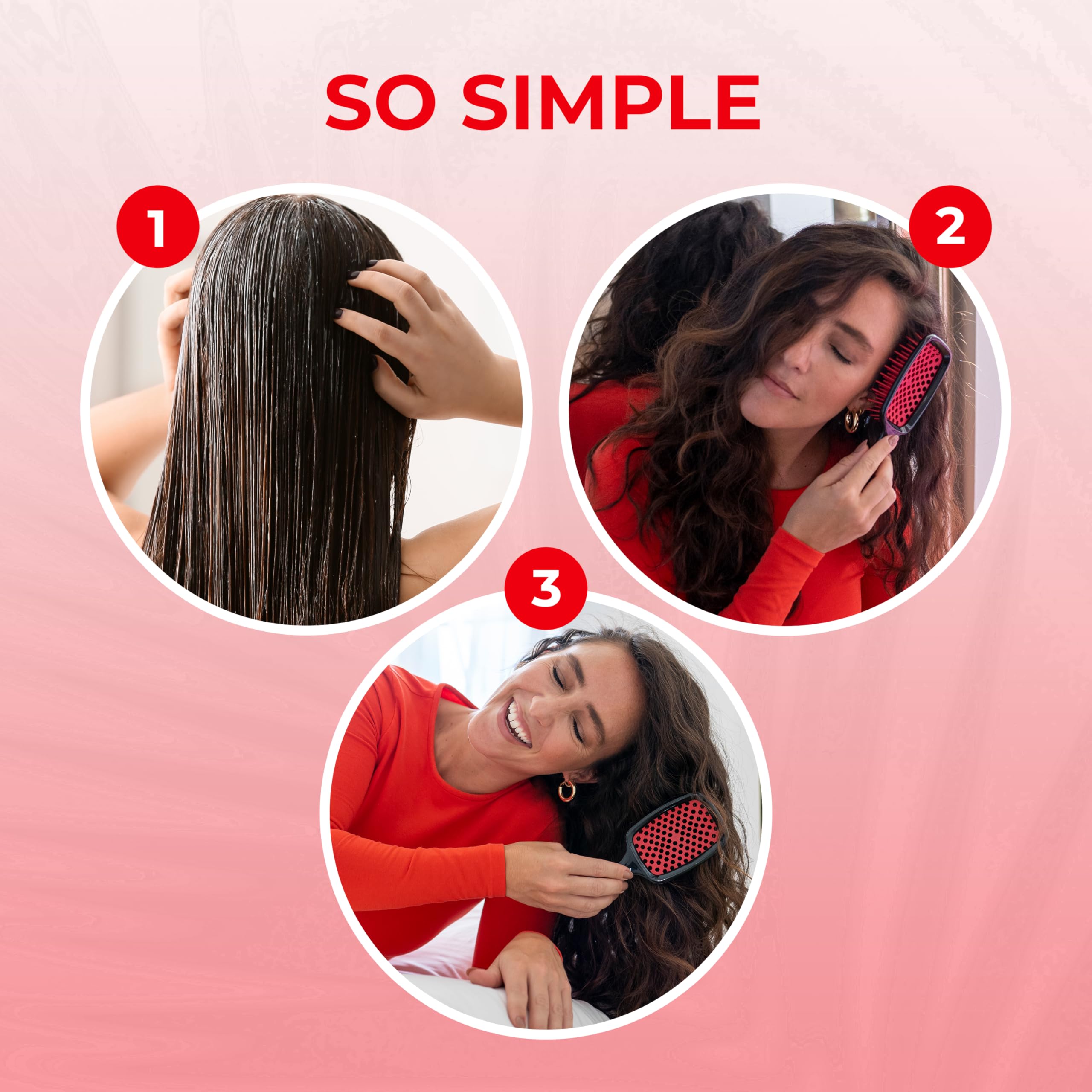 FHI Heat UNbrush Red family-friendly design suits kids and adults alike