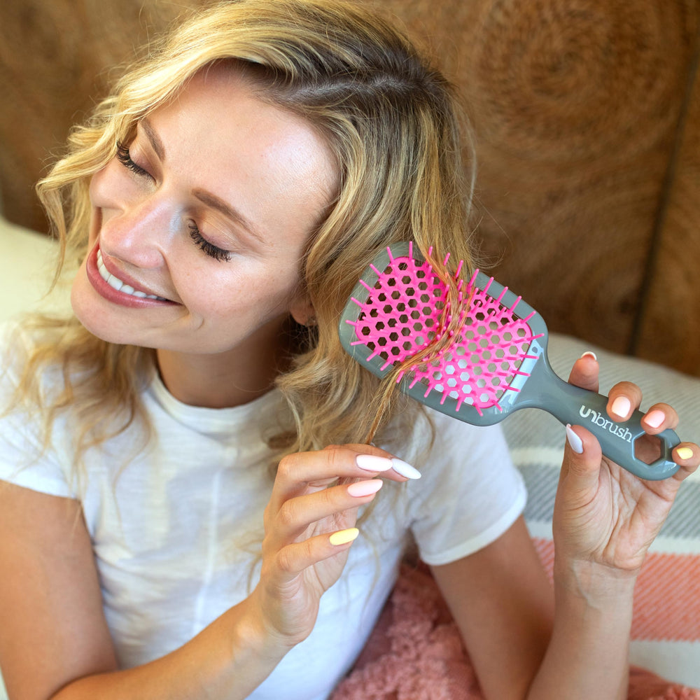FHI Heat Unbrush tamaño portátil, perfecto para viaje y retoques