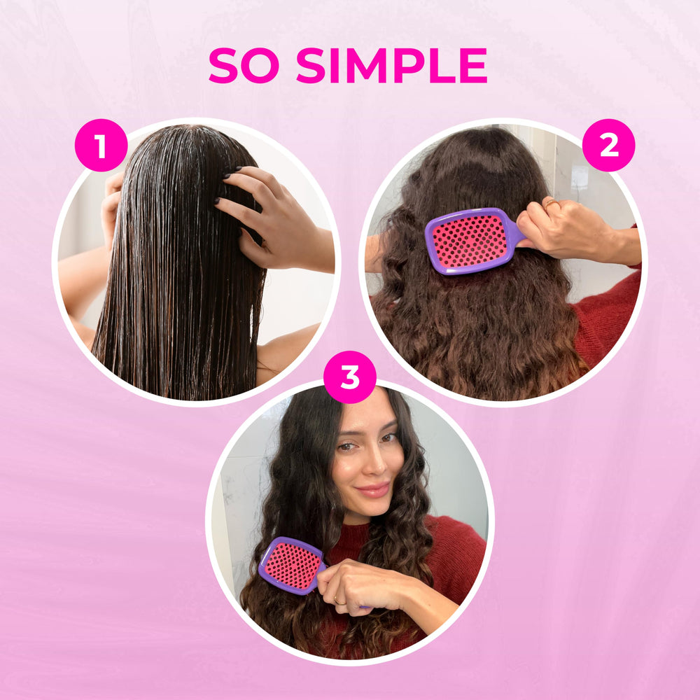 FHI Heat UNbrush lightweight, travel-friendly brush for on-the-go routines.