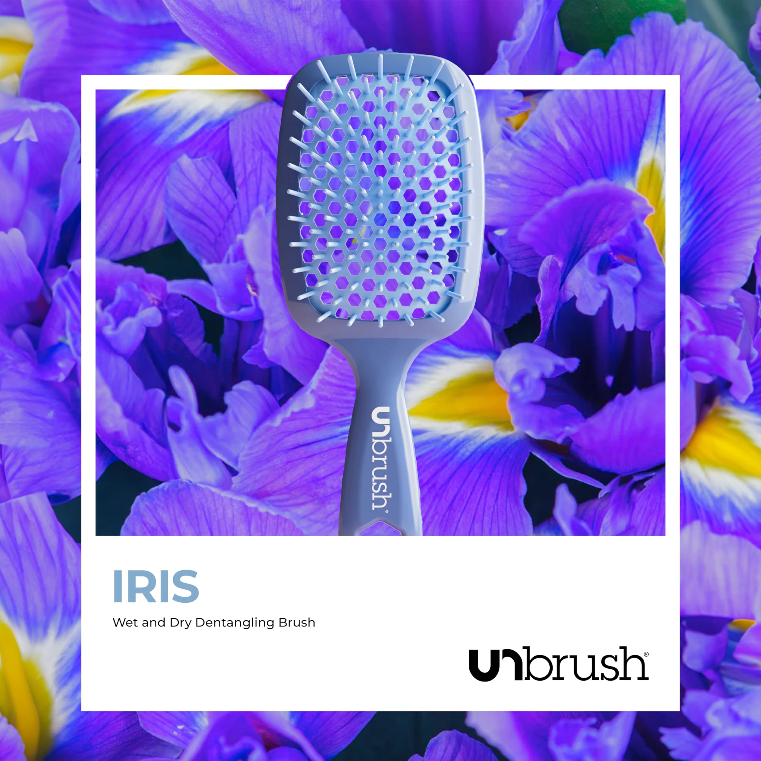FHI Heat UNbrush ultralight 1.5 oz handle enhances control during brushing.