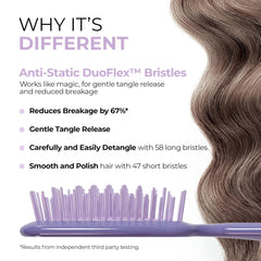 FHI Heat UNbrush vented cushion enables faster drying and smoother styling.