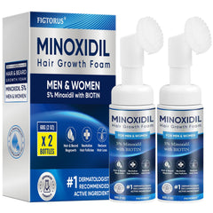 FIGTORUS 5% Minoxidil Foam tube for growth support and easy application.