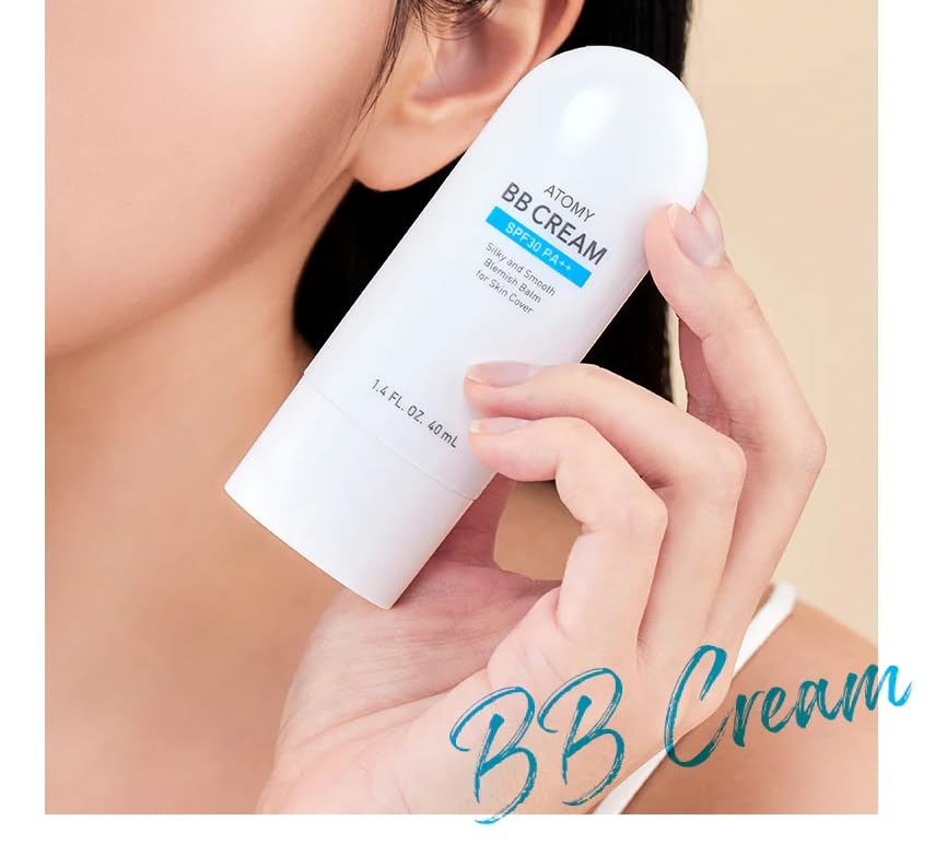 Fiico BC233 BB Cream texture swatch on hand shows creamy, silky blend.