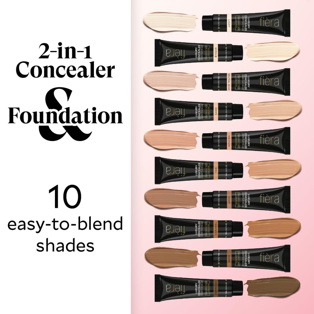 Fièra concealer swatch on wrinkles demonstrates definition and smoothing.