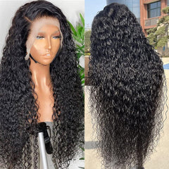 Filrku Water Wave lace front wig with pre-plucked knots for effortless realism.