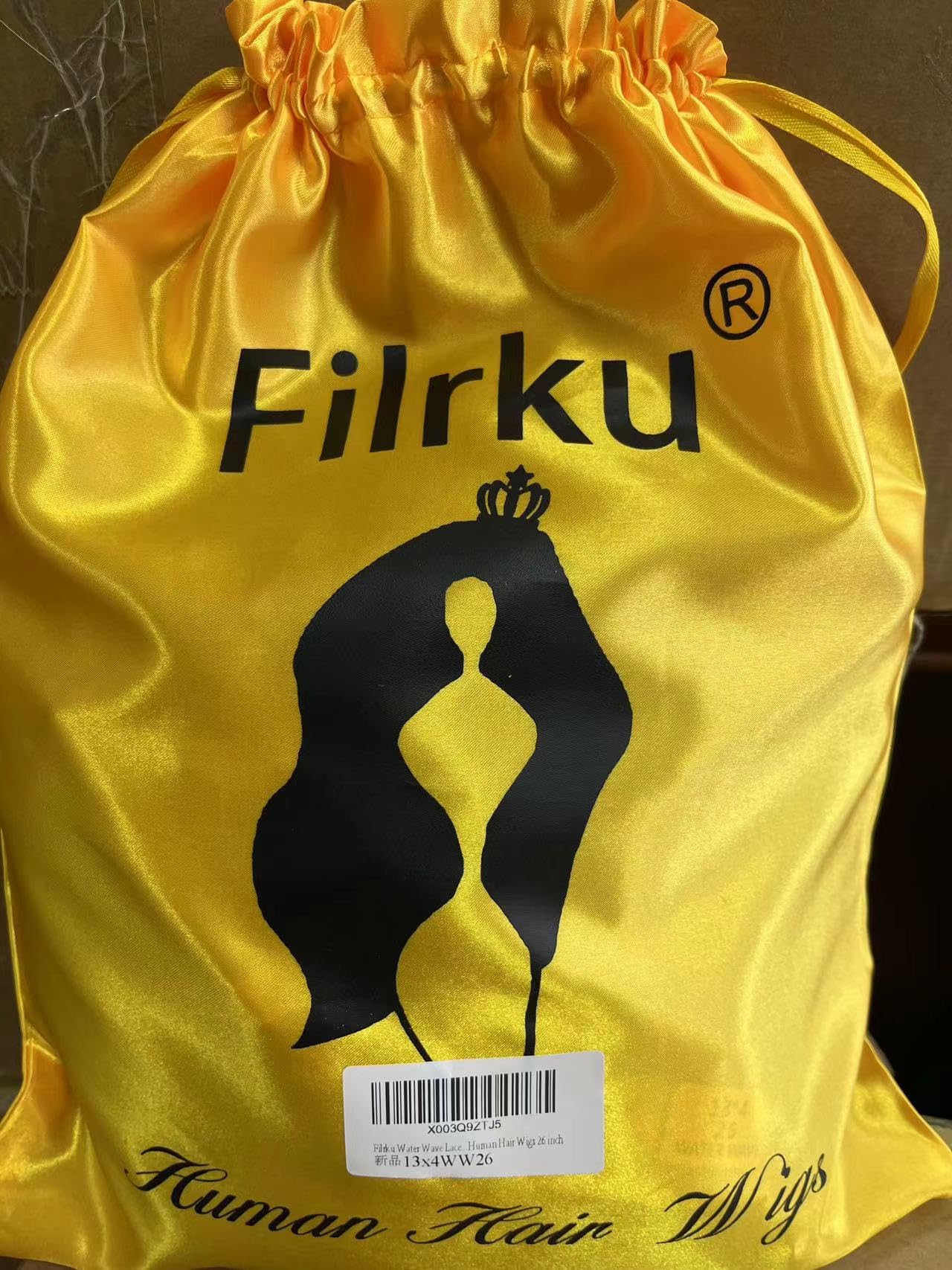 Filrku Water Wave wig ideal for travel and daily wear.
