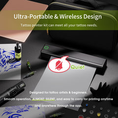 Filter stencil printer wireless design enables untethered session convenience