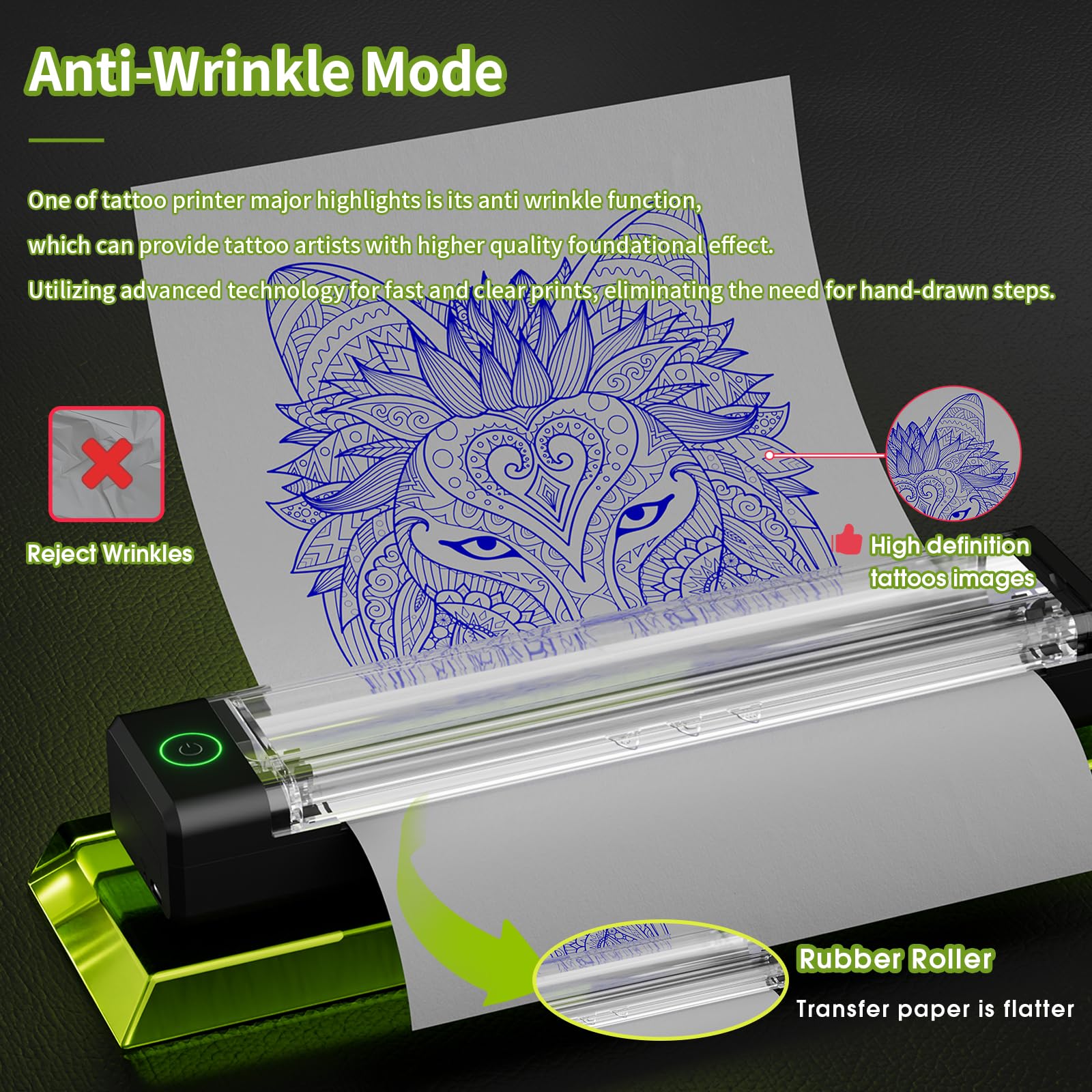 Filter X30 tattoo machine seven strokes supports versatile styles