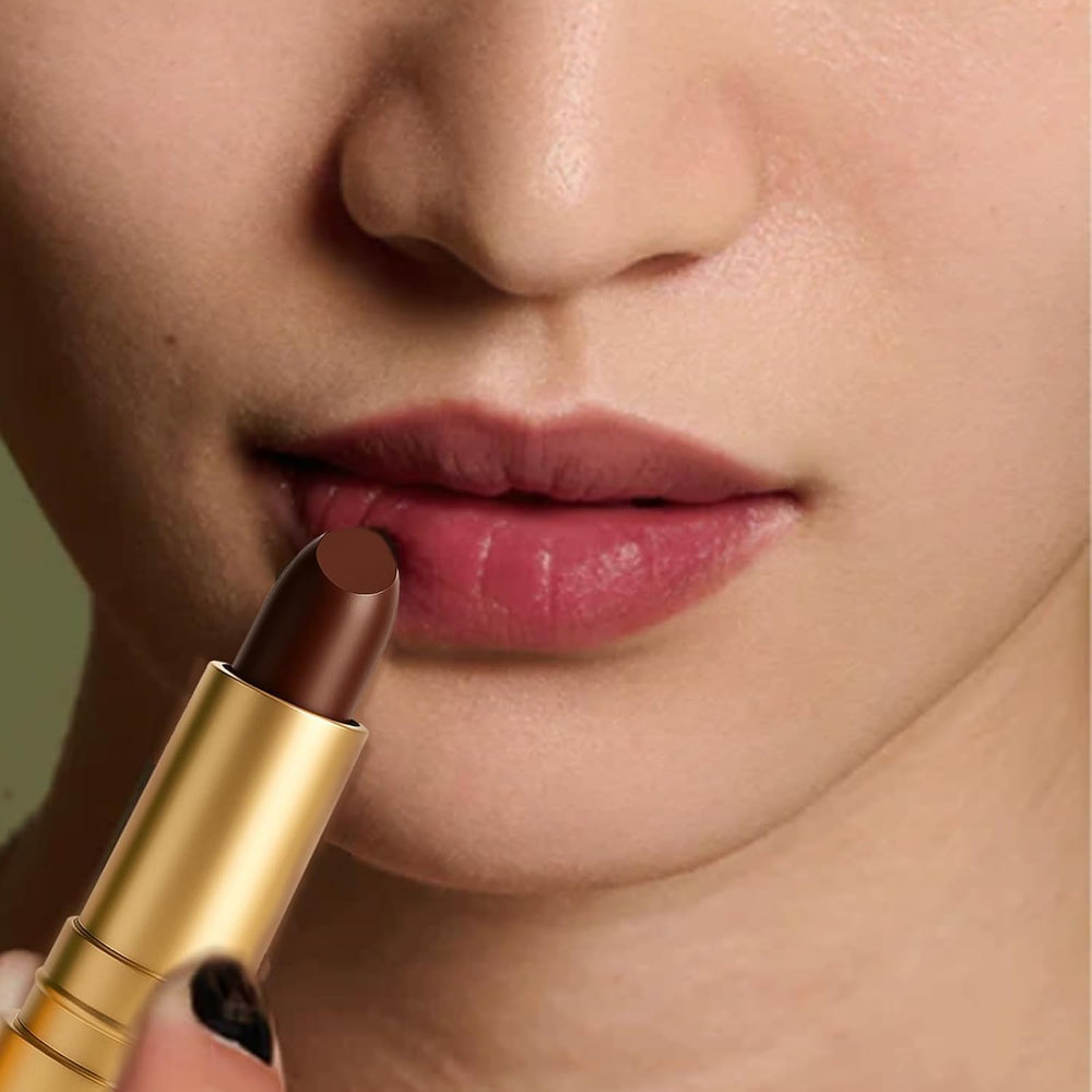 Finding Ferdinand Black Lip Balm packaging showcasing pocket-size convenience for on-the-go touch-ups.