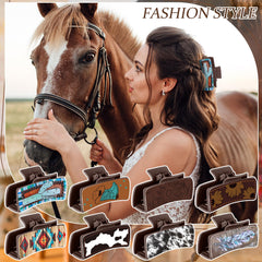 FineCheer non-slip clip provides secure hold on various hair types.