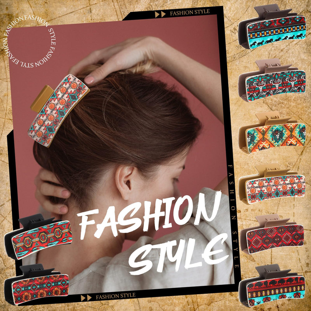 FineCheer western fashion clip worn with outfits for dainty yet sturdy style