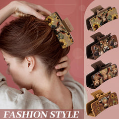 FineCheer western leather hair clip on hair model for quick chic looks