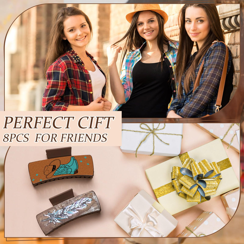 FineCheer Christmas western gift clips make ideal stocking stuffers.