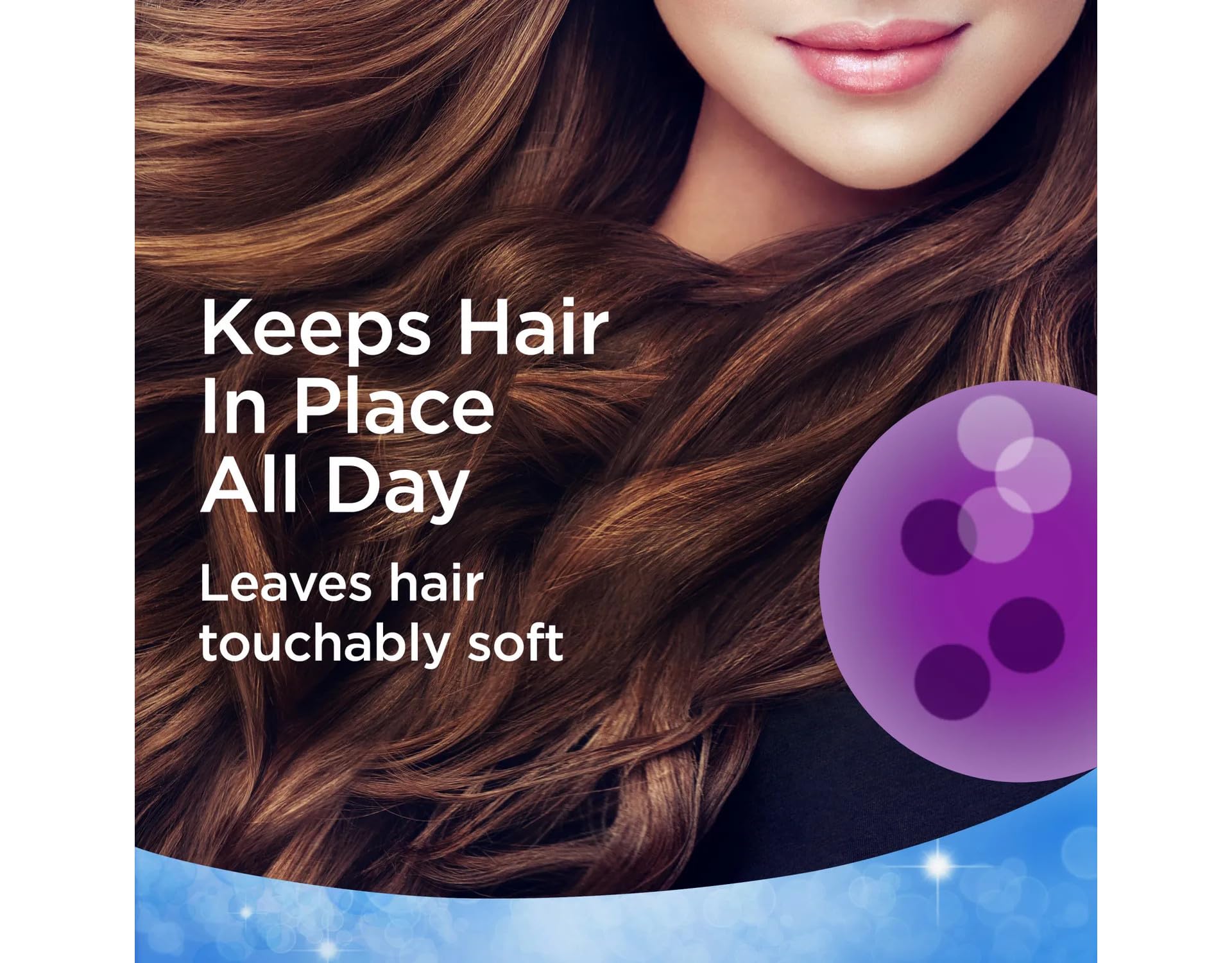 Finesse extra hold hairspray compact-atomizer ensures an even mist for consistent hold.