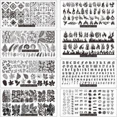 FingerAngel scrapers 2 for precise wipe and transfer of designs.