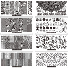 FingerAngel stampers 2 for clean, crisp nail design transfers.