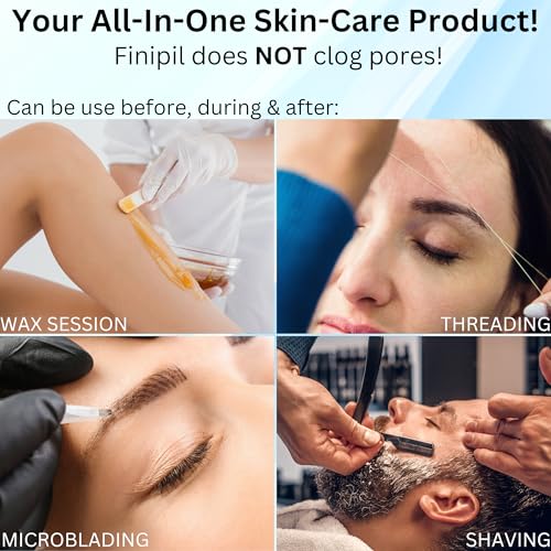 Finipil Lait 50 after-wax use on skin for soothing relief.