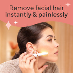 Finishing Touch Flawless Dermaplane Glo Sonic replacement blades pack for hygienic exfoliation.