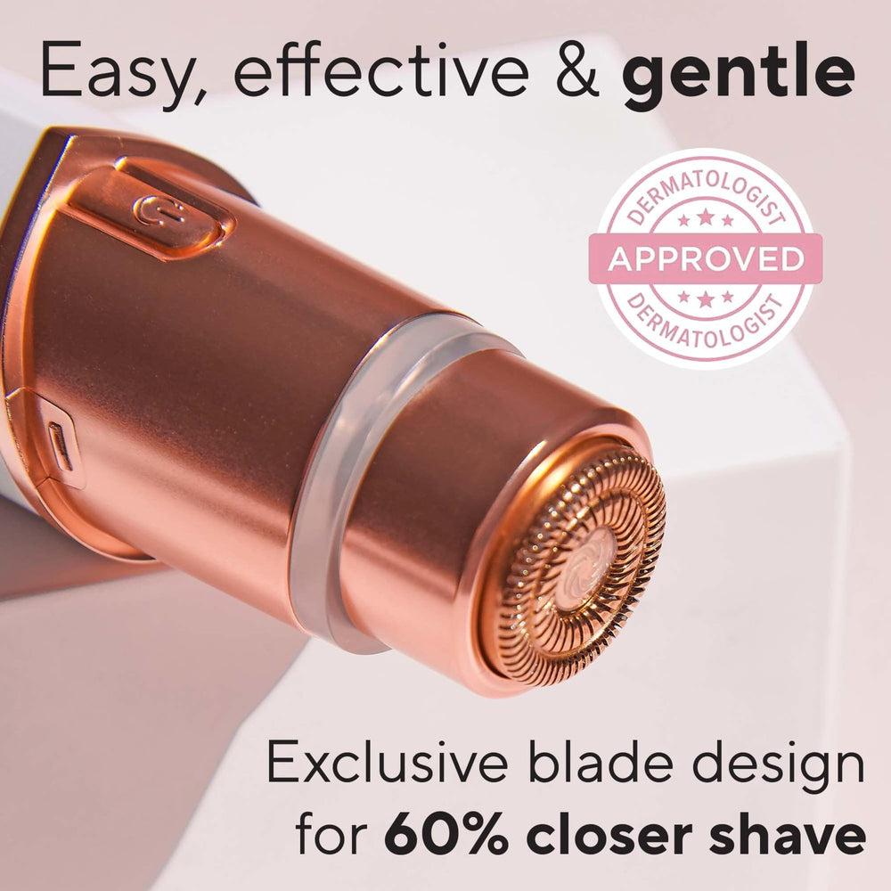 Finishing Touch Flawless LED light helps pinpoint hair with precision