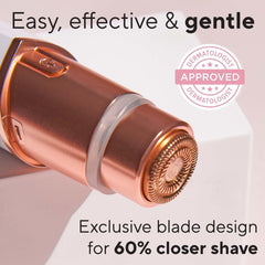 Finishing Touch Flawless LED light helps pinpoint hair with precision
