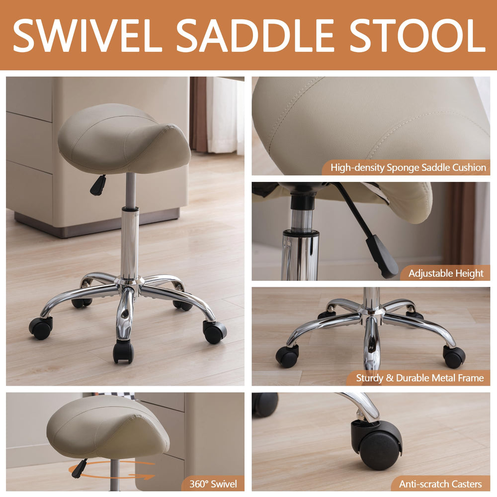 FIRAVOE saddle stool ergonomic design supports posture during tasks
