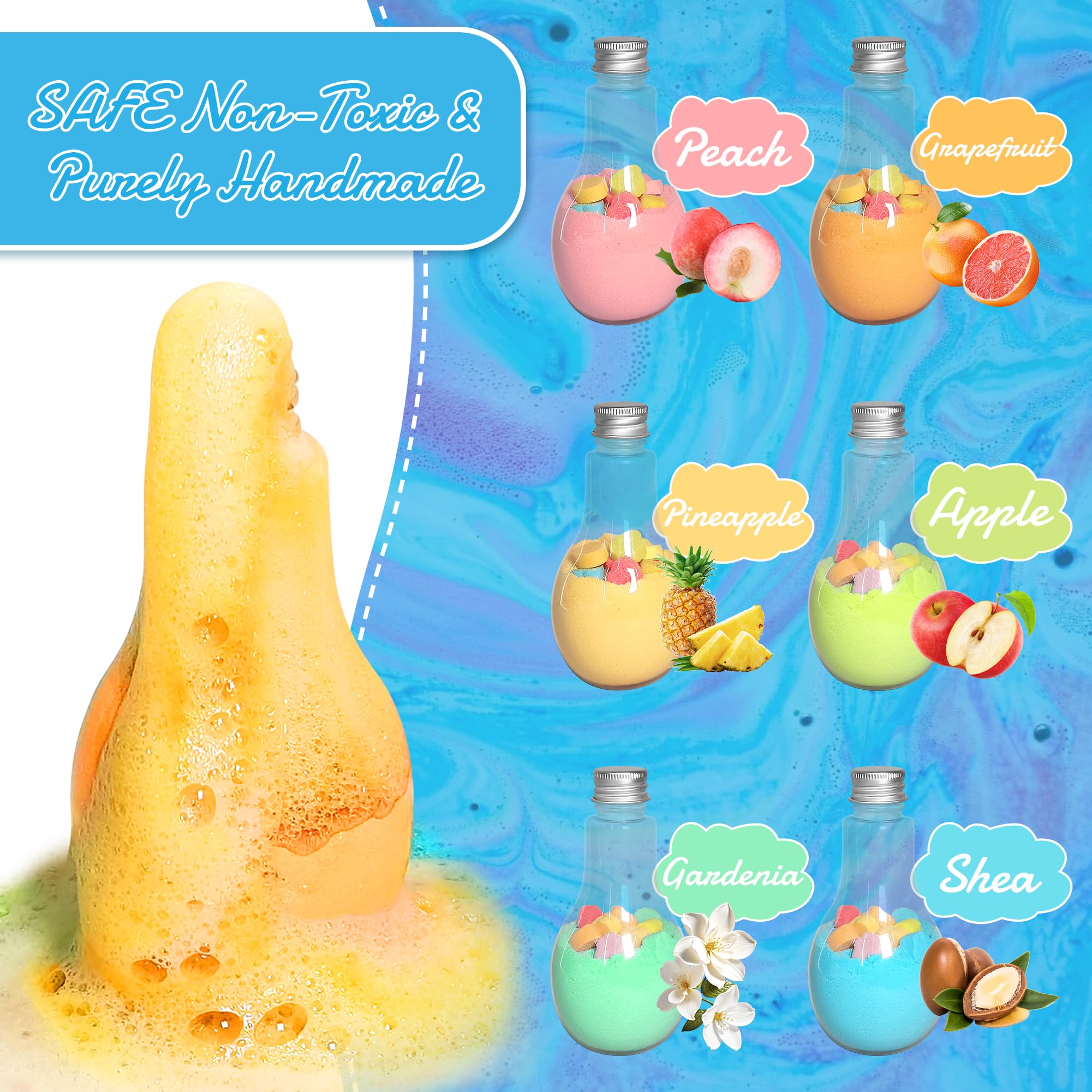 FireKOTO rainbow bubbles create visual excitement and sensory play in tub.