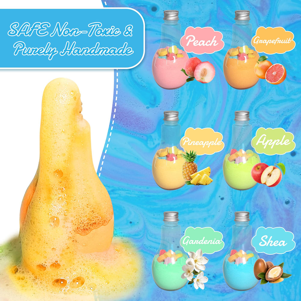 FireKOTO rainbow bubbles create visual excitement and sensory play in tub.