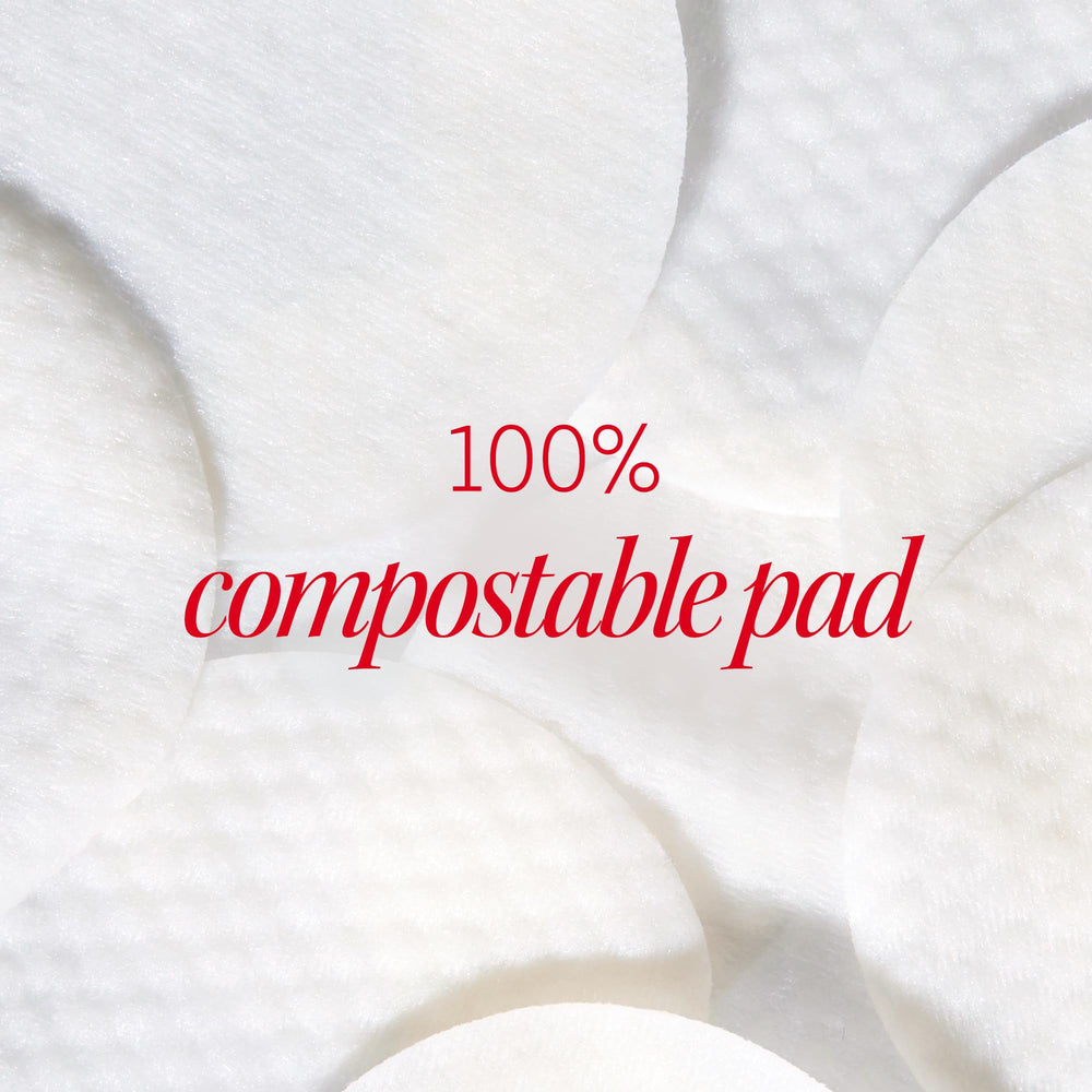 First Aid Beauty acne pads on bare skin after use showing improved texture
