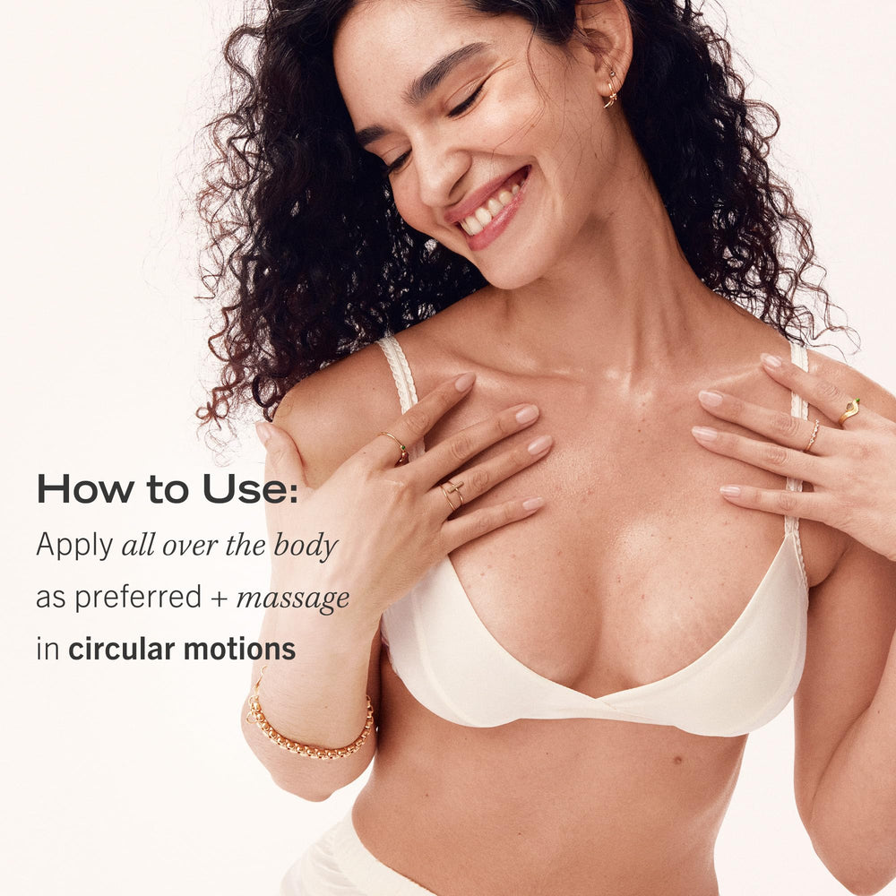 First Aid Beauty After-Shower Nourishing Body Oil lightweight texture for skin softness