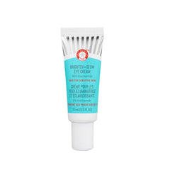 First Aid Beauty Brighten + Glow Eye Cream tube with instant brightness and hydration
