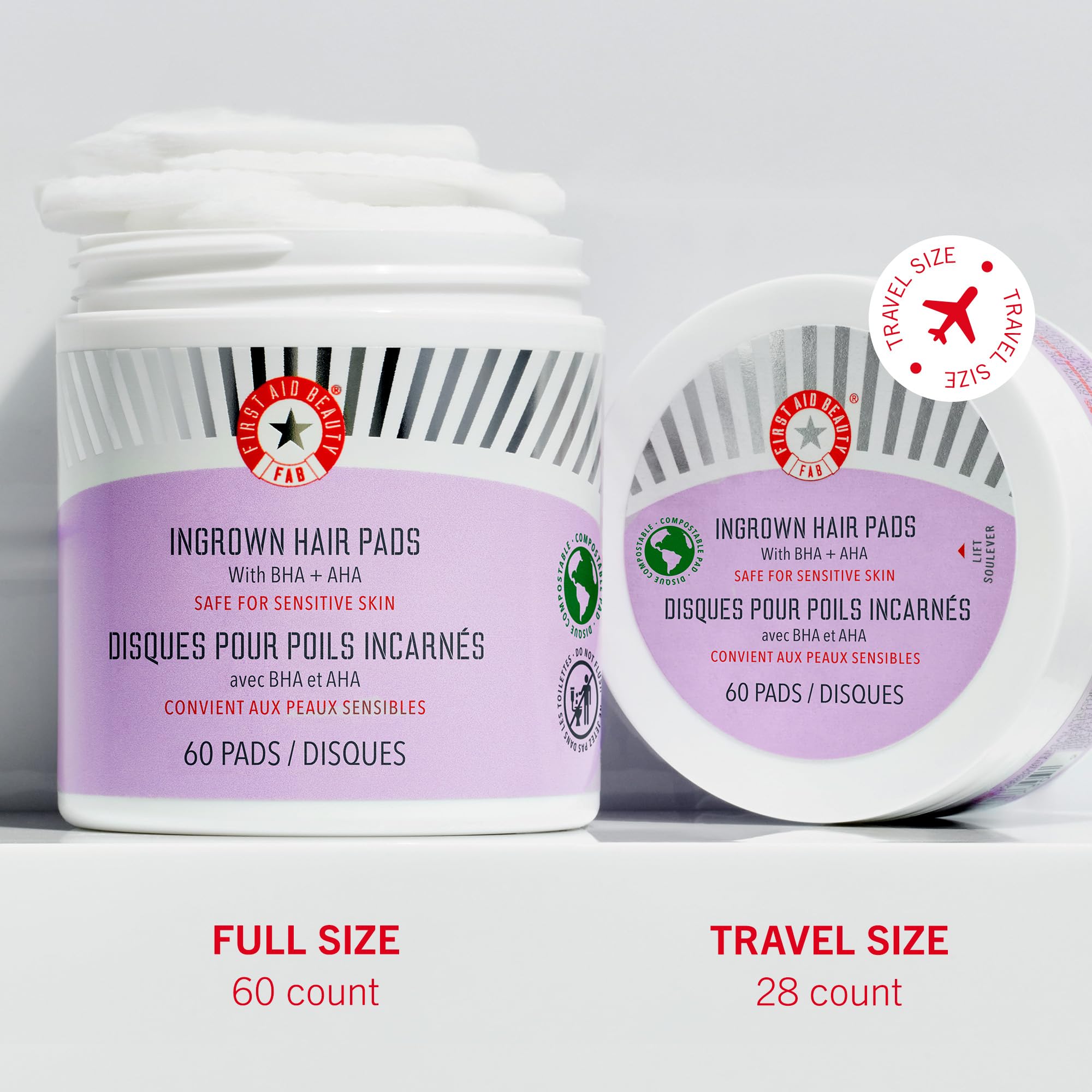 First Aid Beauty dermatologist-tested pads ideal for both men and women.