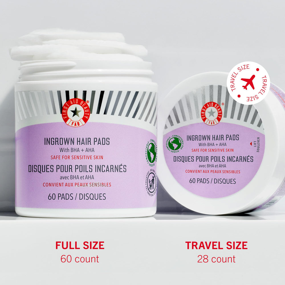First Aid Beauty dermatologist-tested pads ideal for both men and women.