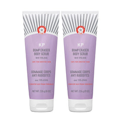 First Aid Beauty KP Bump Eraser bottle shows 10% AHA for smoother skin