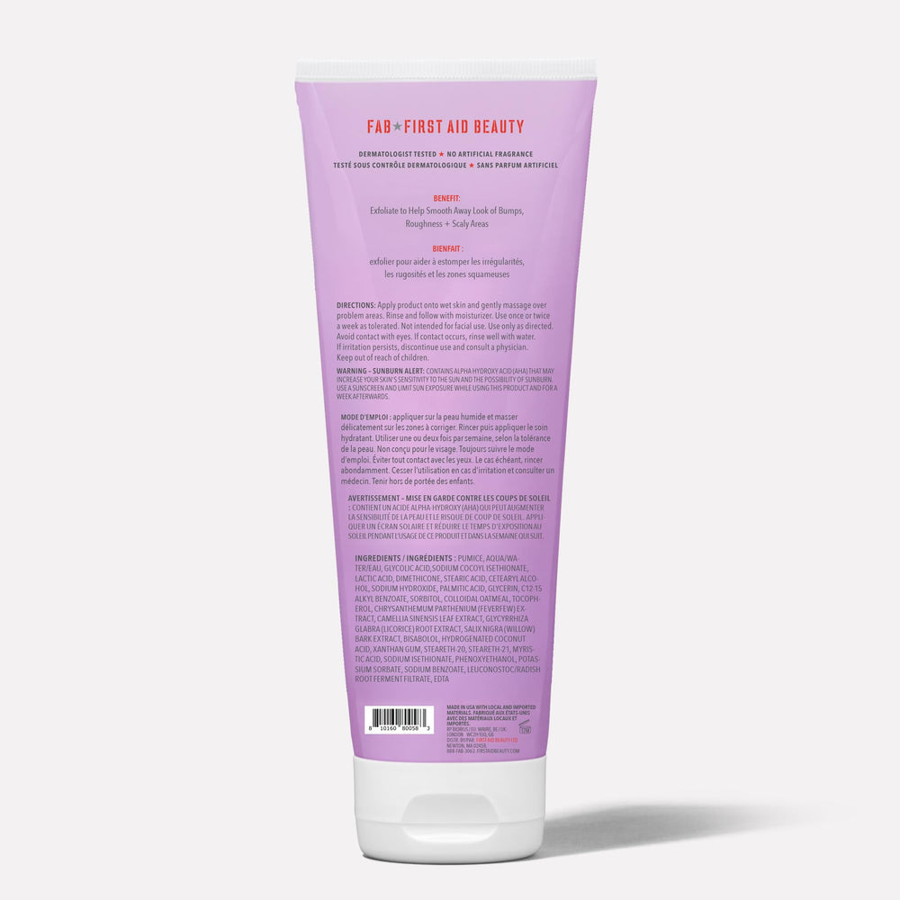 First Aid Beauty KP Bump Eraser safe for sensitive skin claim
