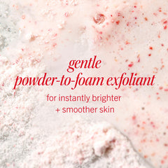 First Aid Beauty Micro Powder Exfoliant transforms to creamy foam on water contact