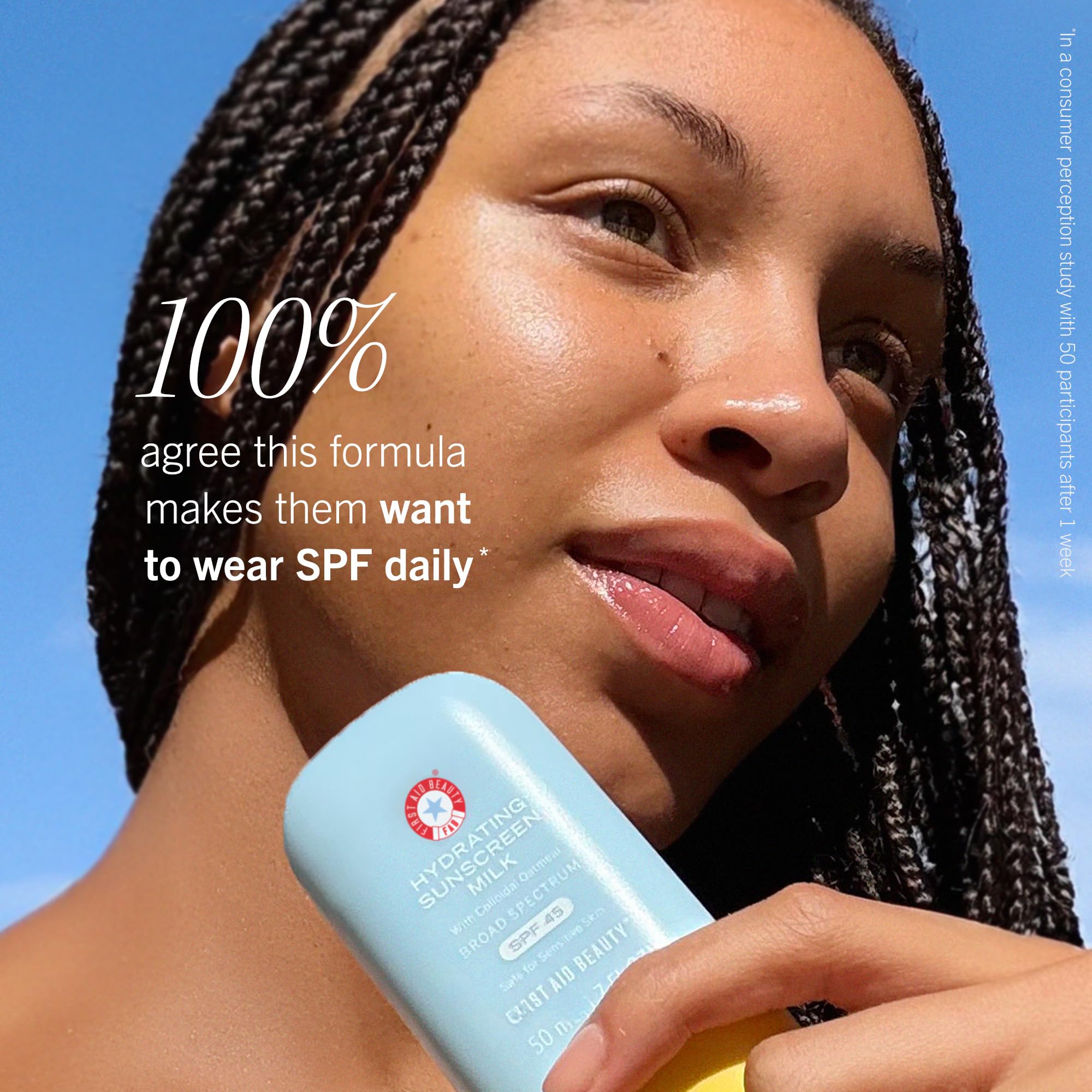First Aid Beauty organic UV filters offer clean sun defense for sensitive skin types