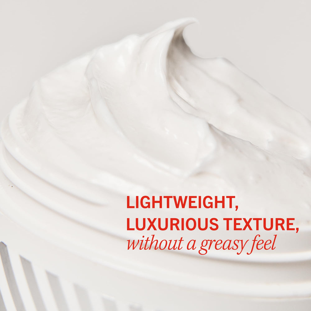 First Aid Beauty Ultra Repair Cream packaging emphasizes 24-hour hydration for dry skin