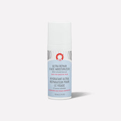 First Aid Beauty Ultra Repair texture closeup showing lightweight, non greasy finish